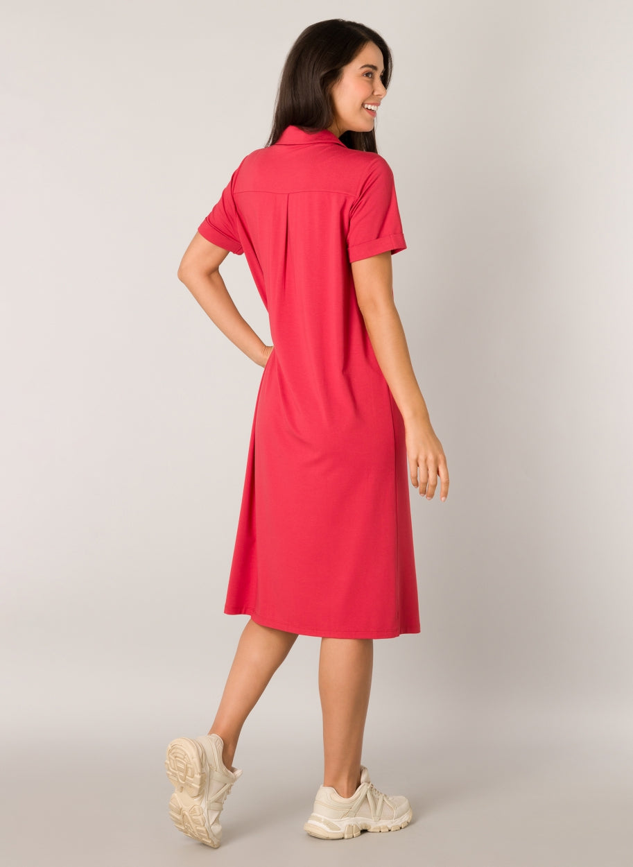 Fennah Jersey Shirt Dress-Shirt Dress-Yest-Urbanheer