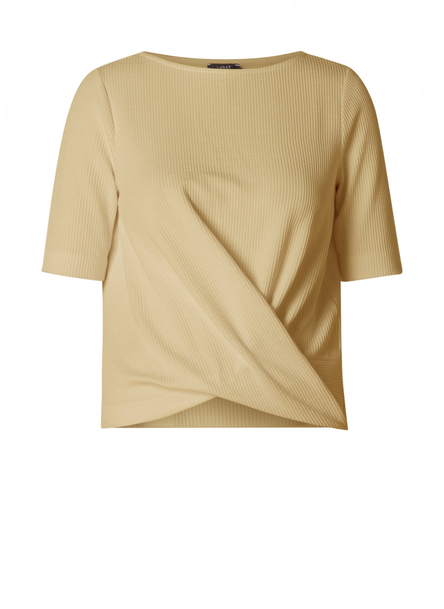 Feursey - Short-sleeved T-shirt-Tops-Yest-Khaki-4-Urbanheer