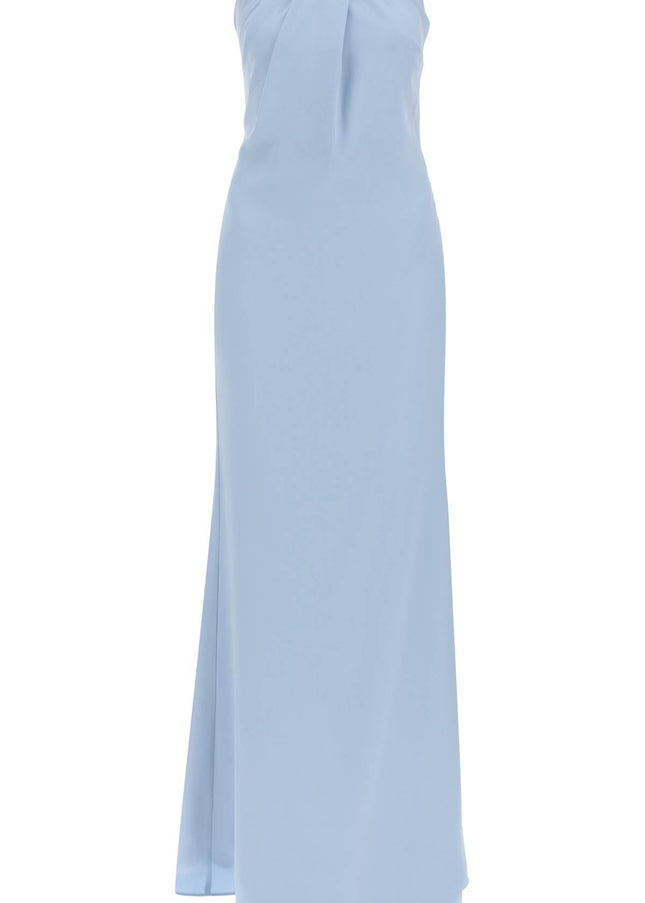 Roland Mouret strapless satin crepe dress without