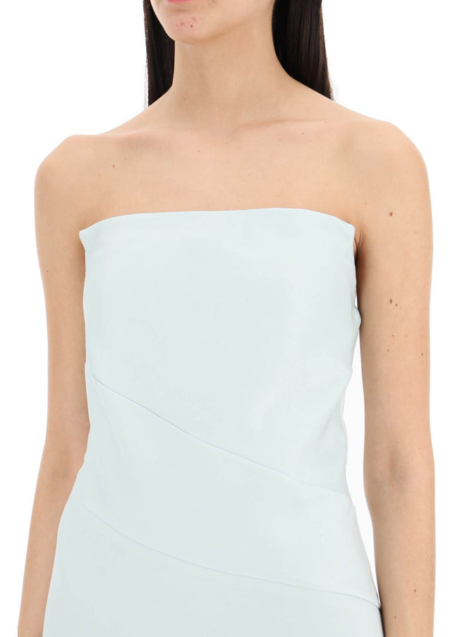 Roland Mouret strapless midi dress without