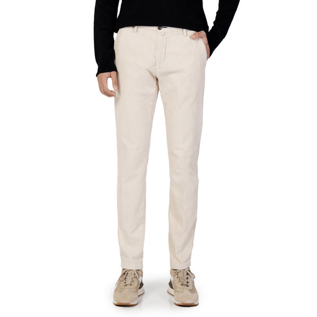 Borghese Men Trousers-Borghese-beige-46-Urbanheer