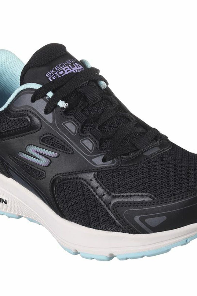 Running Shoes For Adults Skechers Go Run Consistent Black Lady-Sports | Fitness > Running and Athletics > Running shoes-Skechers-Urbanheer