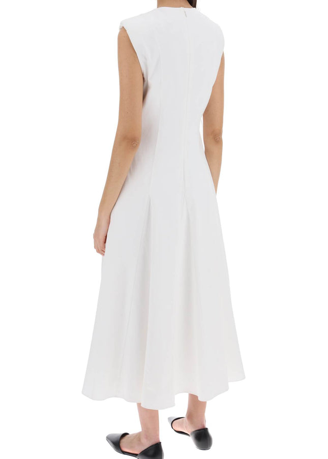 Roland Mouret cotton poplin midi dress in