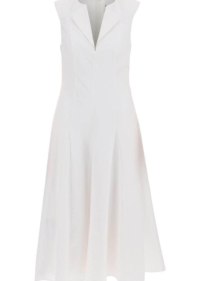 Roland Mouret cotton poplin midi dress in