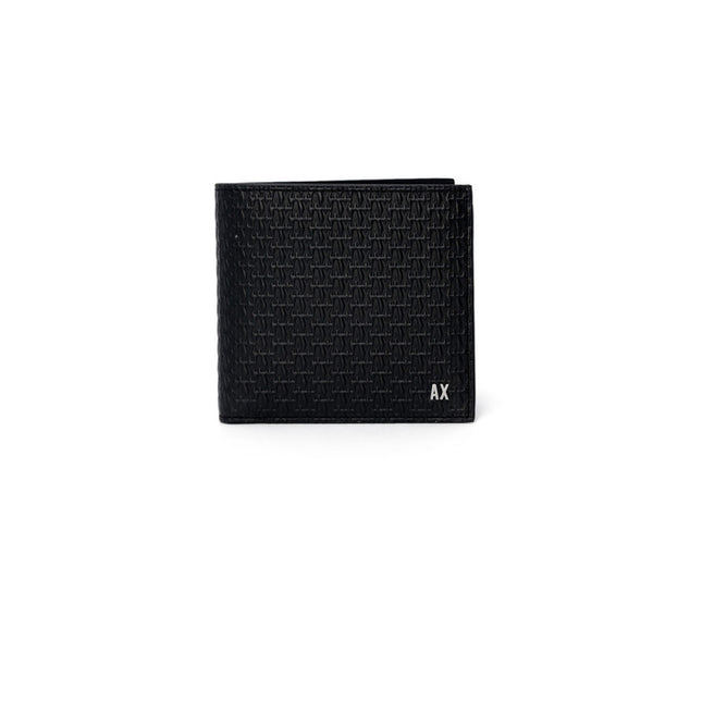 Armani Exchange Men Wallet-Accessories Wallets-Armani Exchange-black-Urbanheer