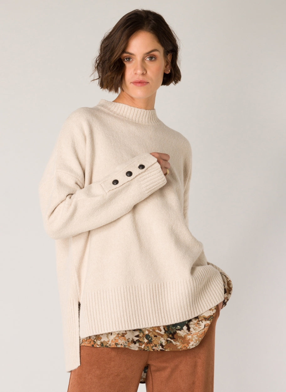 Saskia Soft Stylish Jumper-Clothing - Women-Yest-Soft Sand-2-Urbanheer