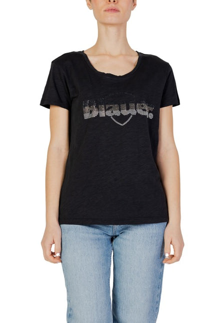 Blauer Women T-Shirt-Clothing T-shirts-Blauer-black-XS-Urbanheer