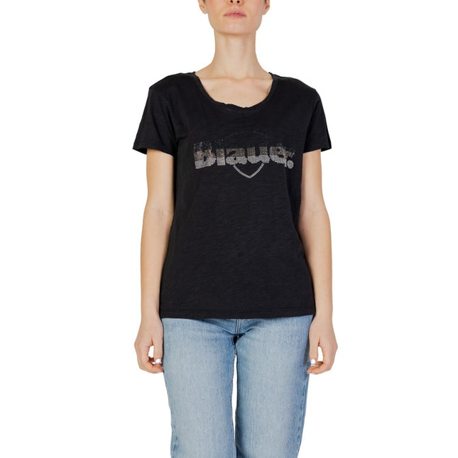 Blauer Women T-Shirt-Clothing T-shirts-Blauer-black-XS-Urbanheer