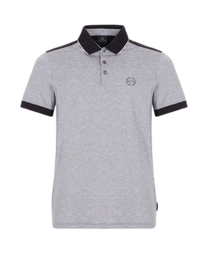 Armani Exchange Men Polo-Clothing Polo-Armani Exchange-black-2-S-Urbanheer