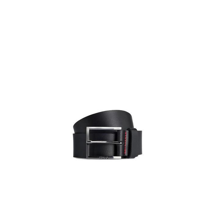 Hugo Men Belt-Accessories Belts-Hugo-black-85-Urbanheer