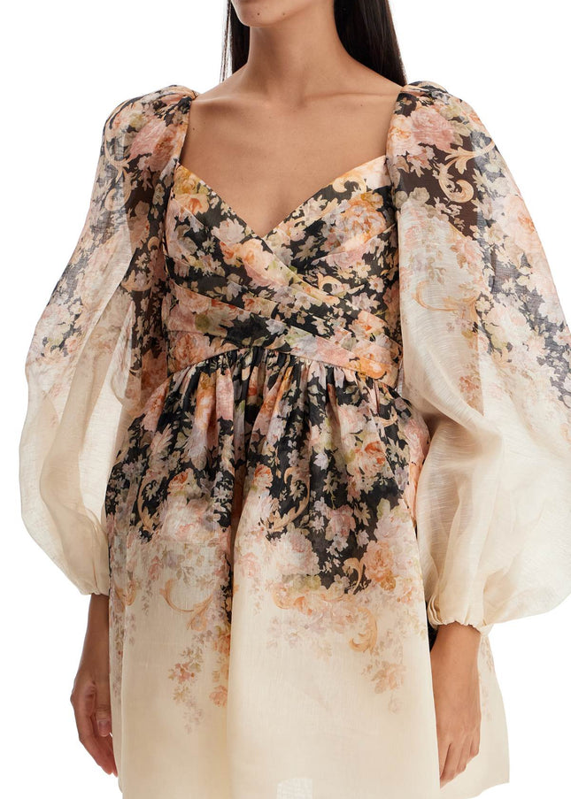 Zimmermann floral mini dress illustr