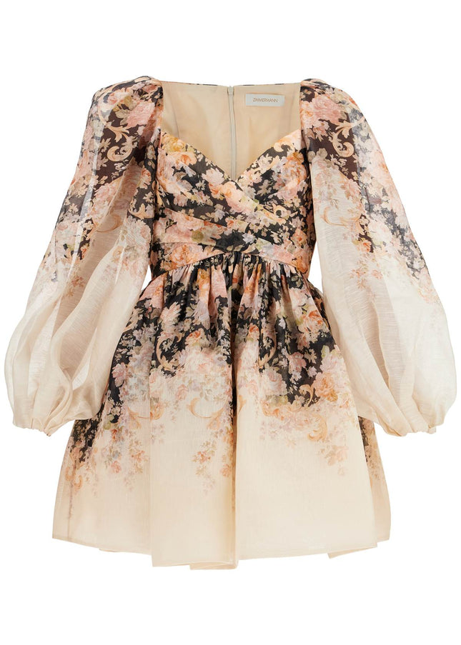 Zimmermann floral mini dress illustr