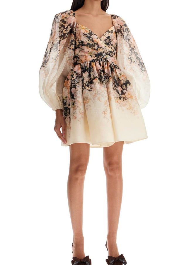 Zimmermann floral mini dress illustr