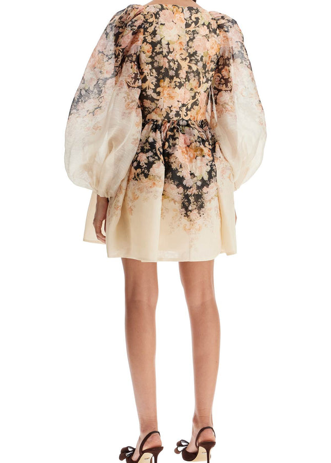 Zimmermann floral mini dress illustr