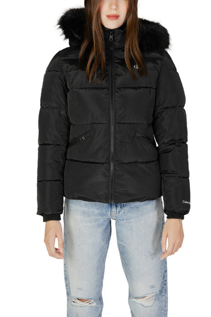 Calvin Klein Jeans Women Jacket-Clothing Jackets-Calvin Klein Jeans-black-XS-Urbanheer