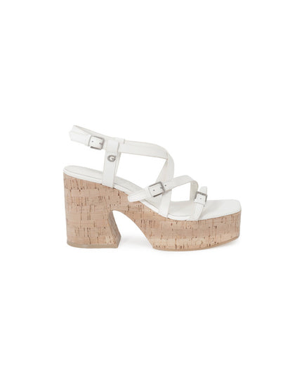 Guess Women Sandals-Shoes Sandals-Guess-beige-35-Urbanheer