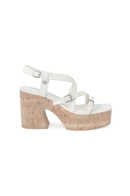 Guess Women Sandals-Shoes Sandals-Guess-beige-35-Urbanheer