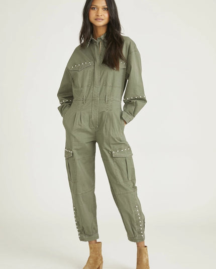 Jumpsuit X Olive Studded-Jumpsuit & Rompers-Driftwood-S-Urbanheer