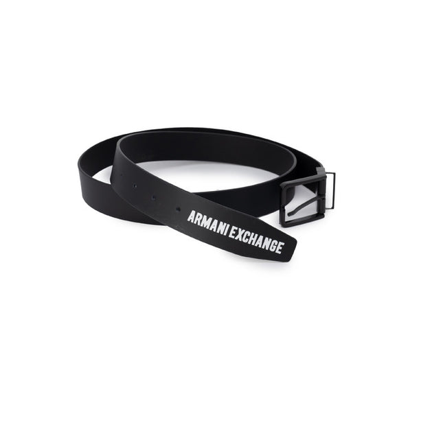 Armani Exchange Men Belt-Accessories Belts-Armani Exchange-black-Urbanheer