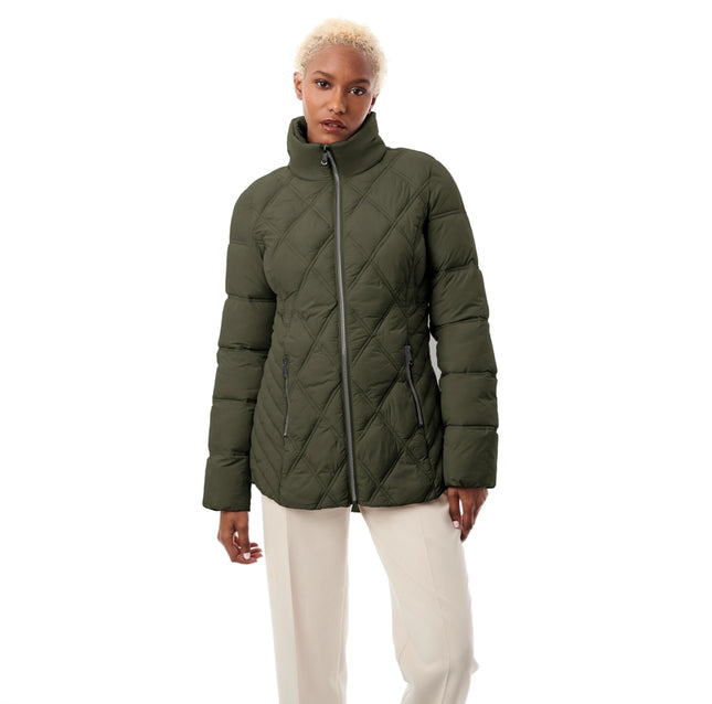 Mix Quilt Puffer Jacket Fig Leaf-Jacket-Bernardo-XS-Urbanheer