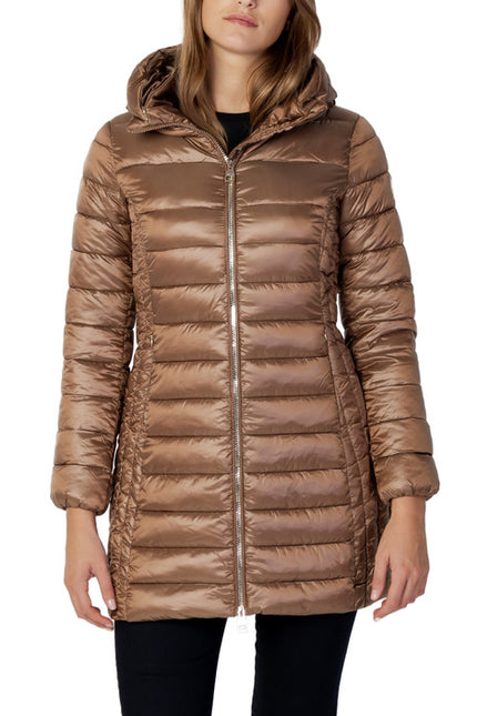 Gaudì Jeans Women Jacket-Gaudì Jeans-brown-38-Urbanheer