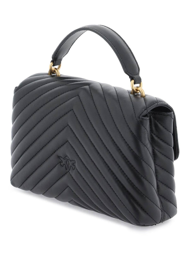 Pinko Mini Lady Love Puff Bag Black-Pinko-os-Urbanheer