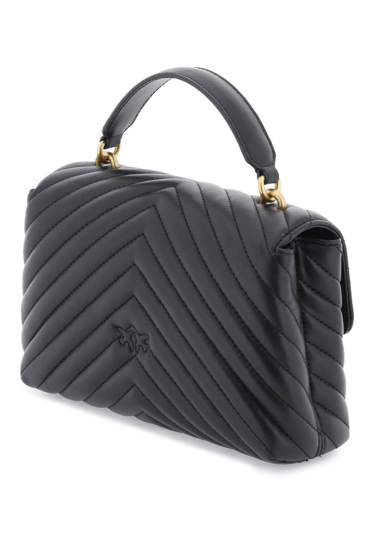 Pinko Mini Lady Love Puff Bag Black-Pinko-os-Urbanheer