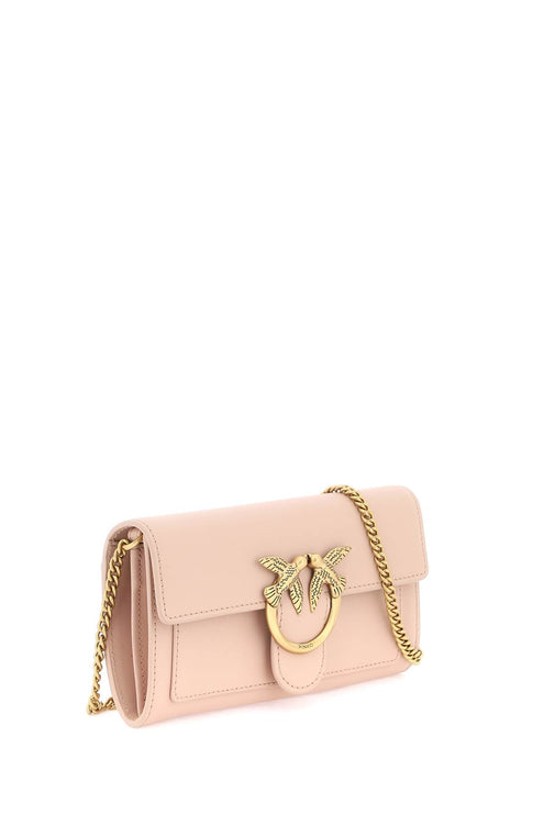 Pinko Borsa A Tracolla Love Bag Simply Light Pink-Bag-Pinko-os-Urbanheer