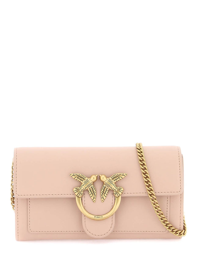 Pinko Borsa A Tracolla Love Bag Simply Light Pink-Bag-Pinko-os-Urbanheer