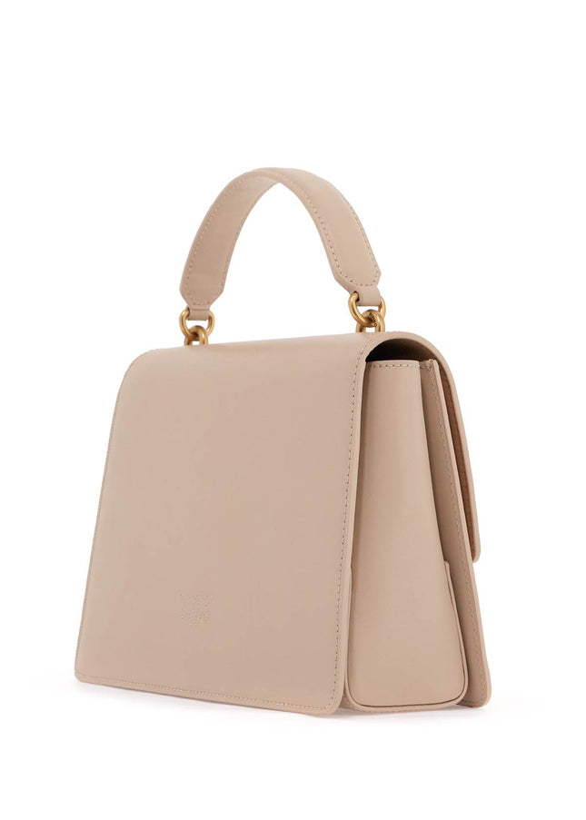 Pinko love one top handle classic light bag