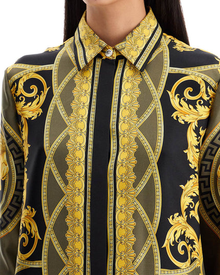 Versace silk shirt 'the cut of the gods