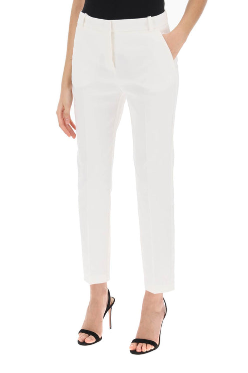 Pinko Bello Cigarette Pants White-Pants-Pinko-Urbanheer