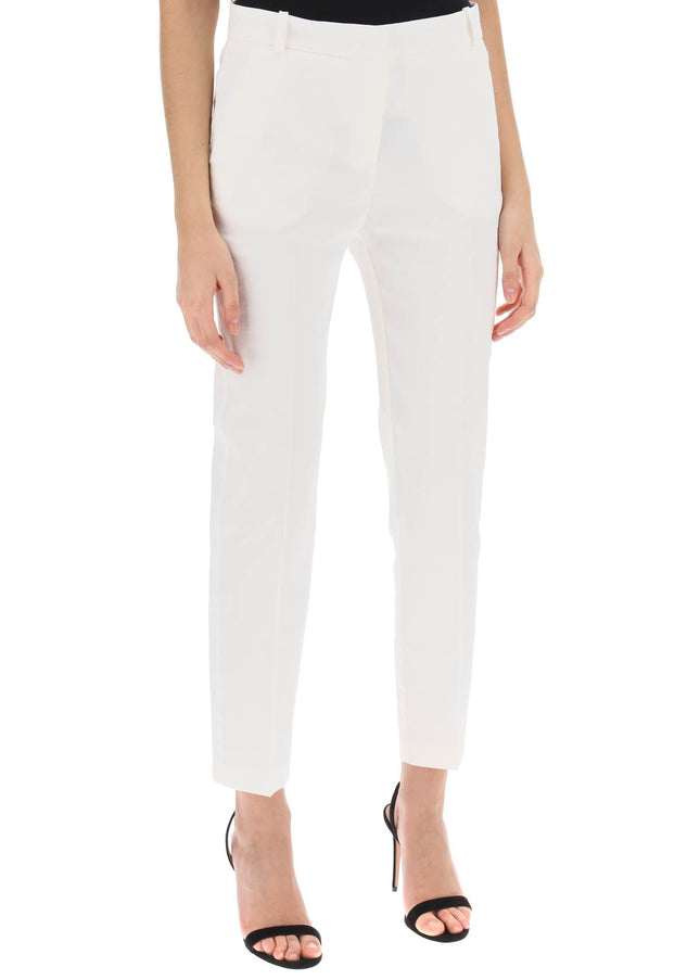 Pinko Bello Cigarette Pants White-Pants-Pinko-Urbanheer