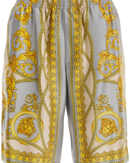 Versace silk bermuda shorts 'cup of