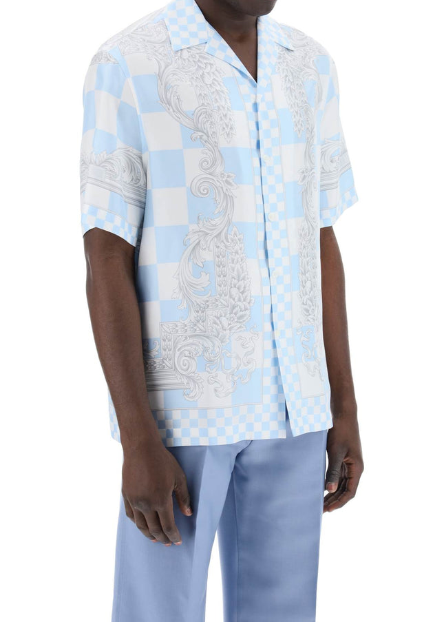 Versace printed silk bowling shirt in eight Men Mixed colours-shirt-Versace-48-Urbanheer