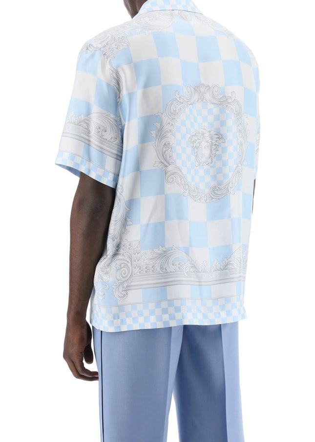 Versace printed silk bowling shirt in eight Men Mixed colours-shirt-Versace-48-Urbanheer