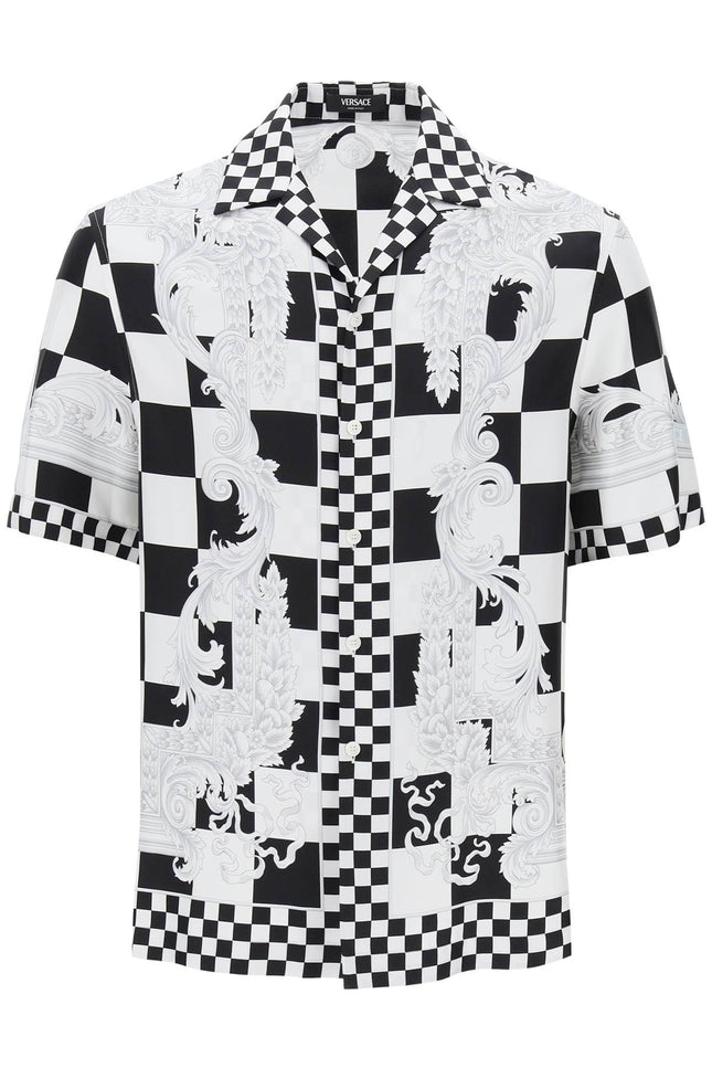 Versace printed silk bowling shirt in eight Mixed colours-shirt-Versace-48-Urbanheer