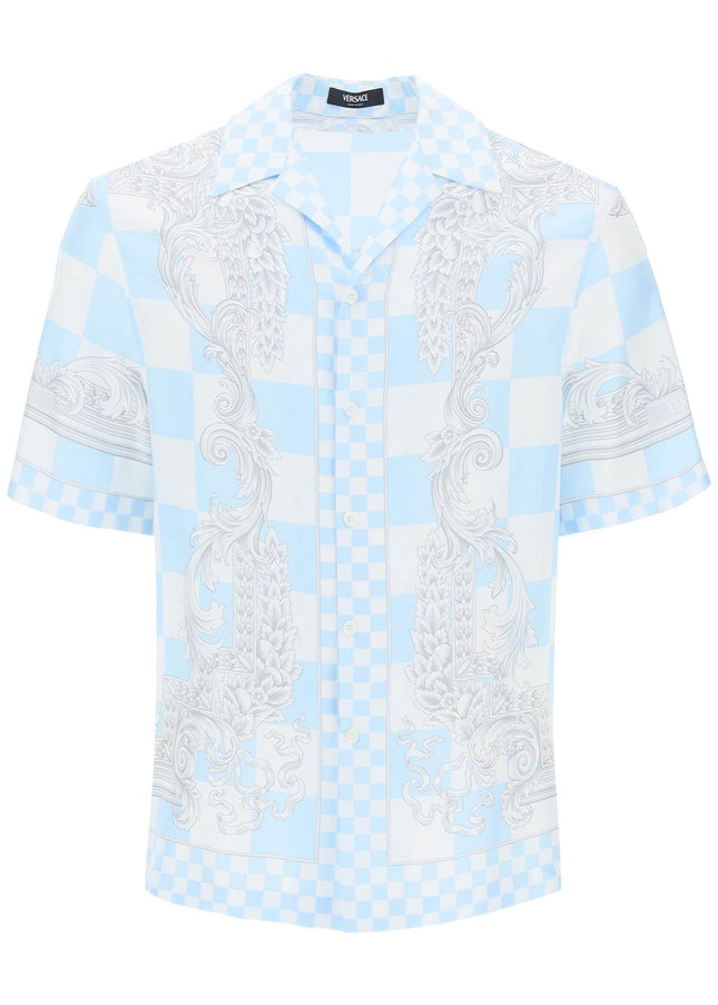 Versace printed silk bowling shirt in eight Men Mixed colours-shirt-Versace-48-Urbanheer