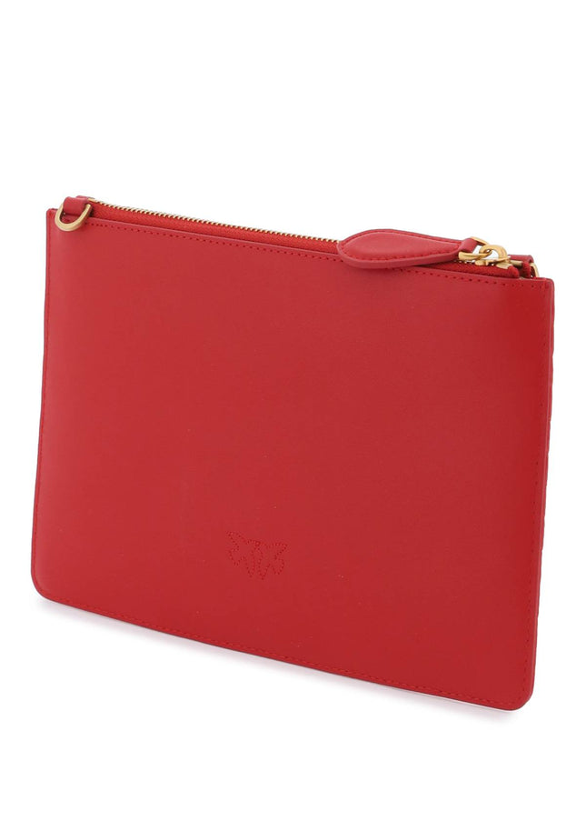 Pinko Classic Flat Love Bag Simply Red-Pinko-os-Urbanheer