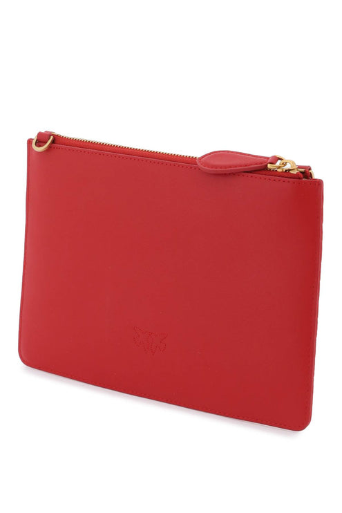 Pinko Classic Flat Love Bag Simply Red-Pinko-os-Urbanheer