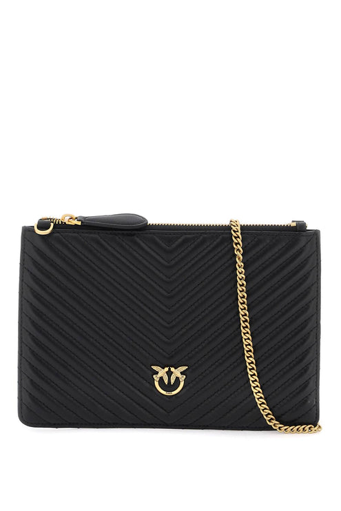 Pinko Classic Flat Love Bag Simply Black-Pinko-os-Urbanheer