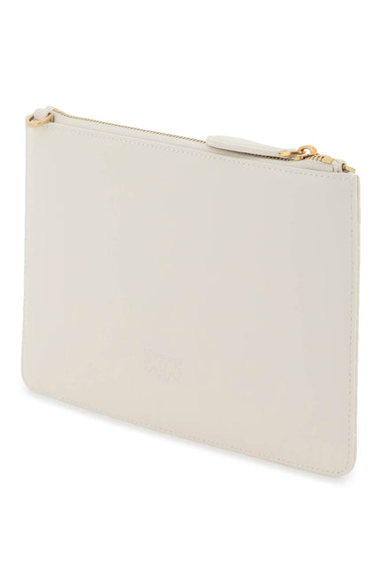 Pinko Classic Flat Love Bag Simply White-Pinko-os-Urbanheer