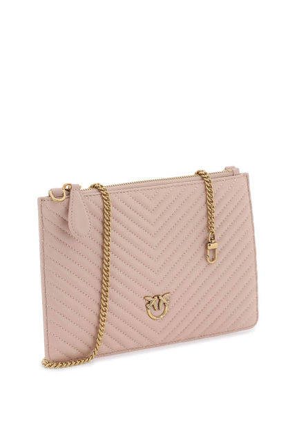 Pinko Classic Flat Love Bag Simply Pink-Pinko-os-Urbanheer