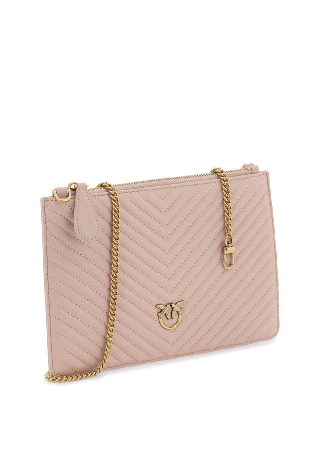 Pinko Classic Flat Love Bag Simply Pink-Pinko-os-Urbanheer