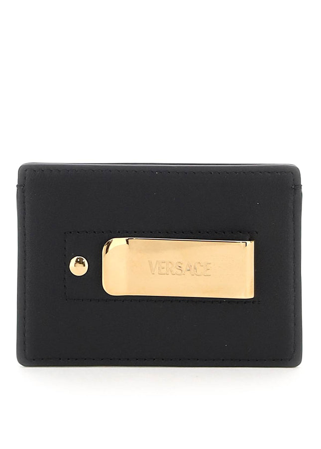 Versace Leather Medusa Cardholder-cardholder-Versace-black-standart-Urbanheer