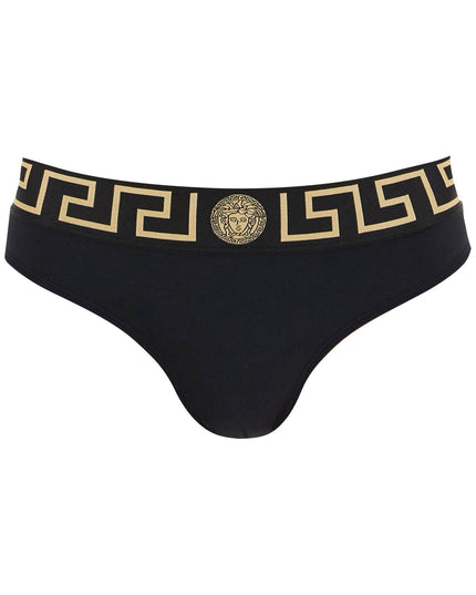 Versace bikini bottom with greek border