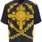 Versace Mascher Baroque Satin Polo Shirt-Clothing - Women-Versace-48-Urbanheer