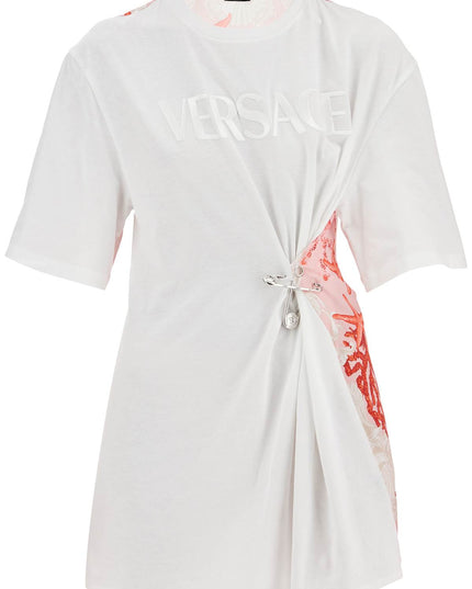 Versace "baroque sea safety pin t