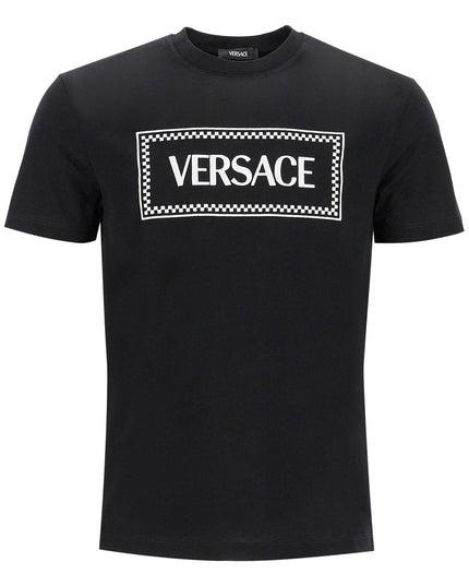 Versace embroidered logo t-shirt