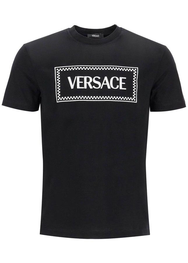 Versace embroidered logo t-shirt